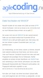 Mobile Screenshot of agile-coding.net
