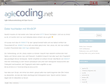 Tablet Screenshot of agile-coding.net